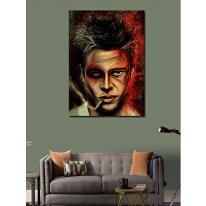 Kanvas Tablo Tyler Durden Fight Club 100x140 cm