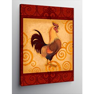 Kanvas Tablo Desenler Ve Horoz 70x100 cm