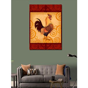Kanvas Tablo Desenler Ve Horoz 70x100 cm