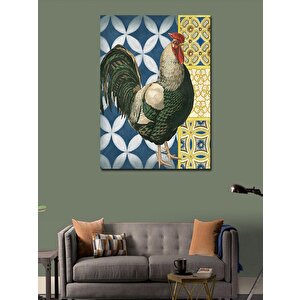 Kanvas Tablo Desenler Ve Horoz 70x100 cm