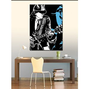 Kanvas Tablo Ac Dc Angus Young 70x100 cm