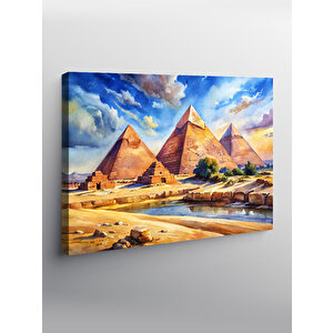Kanvas Tablo Mısır Piramitleri 70x100 cm