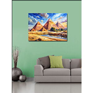 Kanvas Tablo Mısır Piramitleri 70x100 cm