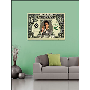 Kanvas Tablo Al Pacino Scarface 70x100 cm
