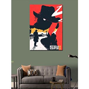 Kanvas Tablo Red Dead Redemption 2 100x140 cm