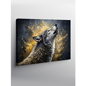 Kanvas Tablo Bozkurt 70x100 cm