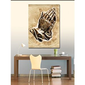 Kanvas Tablo Dua Eden İnsan Pray 100x140 cm