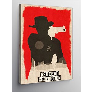 Kanvas Tablo Red Dead Redemption 100x140 cm
