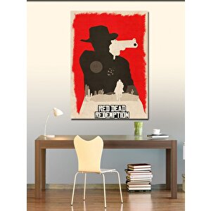 Kanvas Tablo Red Dead Redemption 100x140 cm