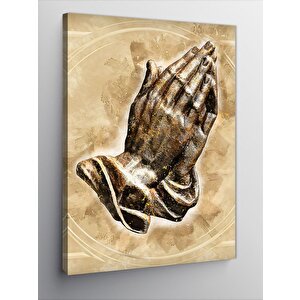 Kanvas Tablo Dua Eden İnsan Pray