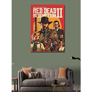 Kanvas Tablo Red Dead Redemption 2 70x100 cm