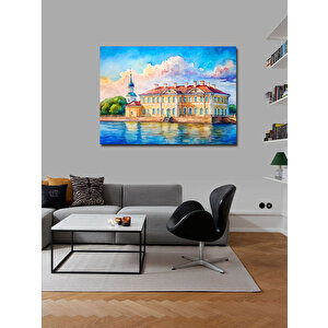 Kanvas Tablo Tarihi Yalı 100x140 cm
