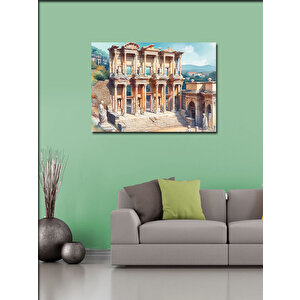 Kanvas Tablo Efes Celsus Kütüphanesi 100x140 cm