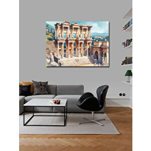 Kanvas Tablo Efes Celsus Kütüphanesi 100x140 cm