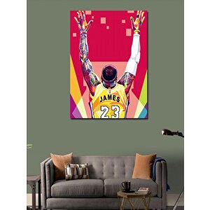 Kanvas Tablo Lebron James Basketbolcu 70x100 cm