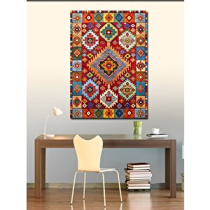 Kanvas Tablo Kilim Desenli 100x140 cm
