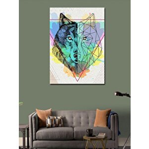 Kanvas Tablo Bozkurt 70x100 cm