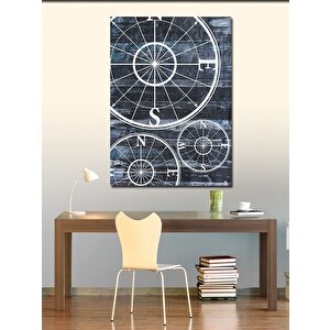 Kanvas Tablo Pusula 70x100 cm