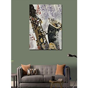 Kanvas Tablo Jazz Zamanı 70x100 cm
