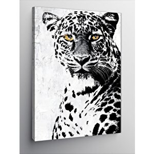 Kanvas Tablo Asil Leopar 70x100 cm