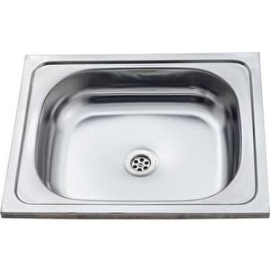 50 X 40 Deliksiz Mutfak Eviyesi Krom