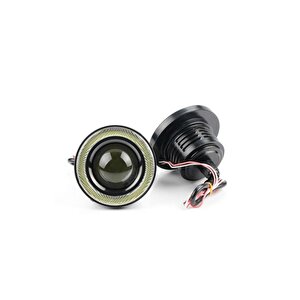 Angel Led Lamba Mercek Gündüz Sis Farı 76 Mm Beyaz