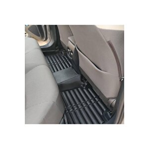 Range Rover Long Wheel Base 2013-2022 Siyah Havuzlu Dikişsiz (press) Deri Paspas