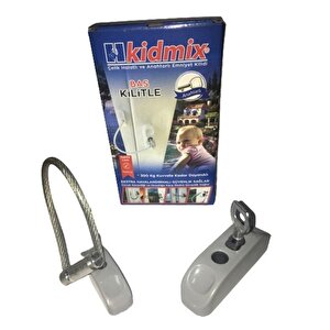Kidmix Pencere Güvenlik Kilidi Beyaz