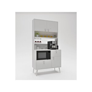 Latte Kahve Köşesi / Çok Amaçlı Dolap / Airfryer Dolabı / Mutfak Organizeri
