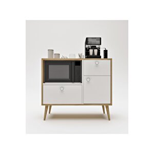 Fresh Kahve Köşesi / Çok Amaçlı Dolap / Airfryer Dolabı / Mutfak Organizeri