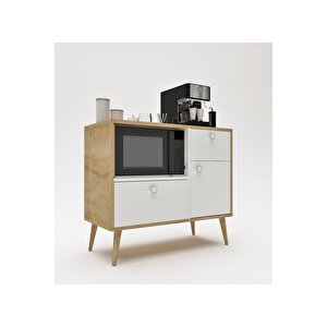 Fresh Kahve Köşesi / Çok Amaçlı Dolap / Airfryer Dolabı / Mutfak Organizeri