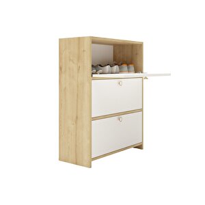 Flora 3 Kpaklı Ayakabı Dolabı (ayakkabılık - Çok Amaçlı Dolap)
