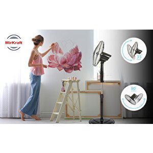 Mirkraft Fs-40br Stand Fan Uzaktan Kumandalı vantilatör