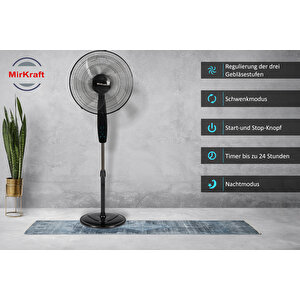 Mirkraft Fs-40br Stand Fan Uzaktan Kumandalı vantilatör