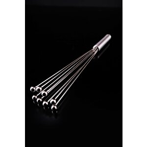 Paslanmaz Çelik Top Uçlu Çubuk Çırpıcı 30 Cm - Thn76123 C1-1-18