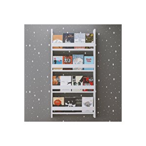 Artemis - Montessori Çocuk Odası Kitaplık 4 Raflı Montessori Kitaplık