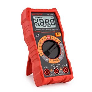 Mayilon Ht108l Dijital Profesyonel Multimetre Ekran Aydınlatmalı Auto Range 600v 10a Ac Dc