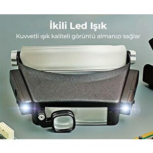 Texta 81007p Led Işıklı Kuyumcu Kafa Büyüteci