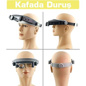 Texta 81007p Led Işıklı Kuyumcu Kafa Büyüteci