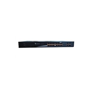 Se-1016g+2ge2s 16 Port Poe Swi̇tch / 16 Poe 10/100/1000 Mbps / Poe Swi̇tch 16 Port