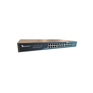 Se-1024+2ge2s 24 Port Poe Swi̇tch / 24 Poe 10/100 Mbps / Poe Swi̇tch