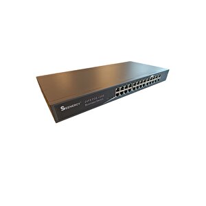 Se-1024+2ge 24 Port Poe Swi̇tch / 24 Poe 10/100 Mbps / Poe Swi̇tch 24 Port