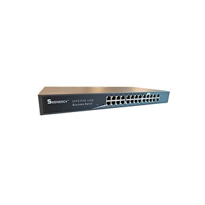 Se-1024+2ge 24 Port Poe Swi̇tch / 24 Poe 10/100 Mbps / Poe Swi̇tch 24 Port