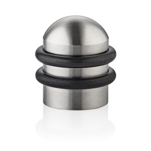 Yer Kapı Tamponu Kauçuklu (oval) Aluminyum ()