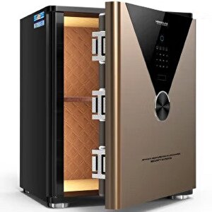 HAKAN KASA Vulcan Serisi Dijital Şifreli & Parmak İzli Akıllı Çelik Kasa Dz-45