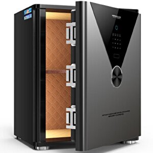 HAKAN KASA Vulcan Serisi Dijital Şifreli & Parmak İzli Akıllı Çelik Kasa Dz-45