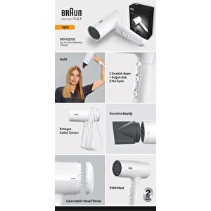 Braun Brhd210e Hd2.1 2100 W Saç Kurutma Makinesi