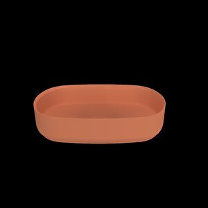 Isvea Infinity Tezgah Üzeri Lavabo 55cm Terracotta