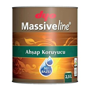Massiveline Su Bazlı Ahşap Koruyucu 2,5 Lt  Siğla