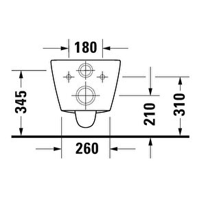 Duravit D-neo Rimless Asma Klozet Seti